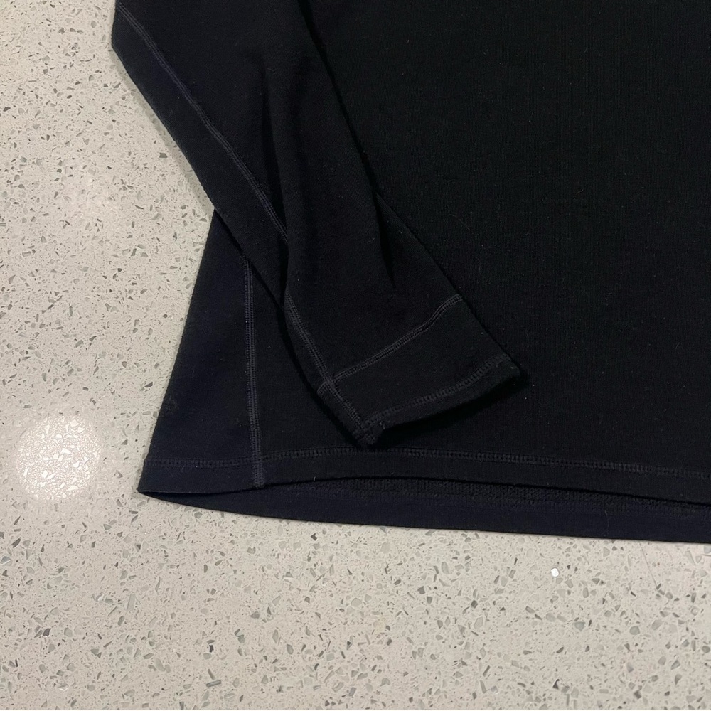 BURTON [ak] Black Hoodie Base Layer Snowboard Ski Polartec Gore-tex Size Large - Picture 10 of 16